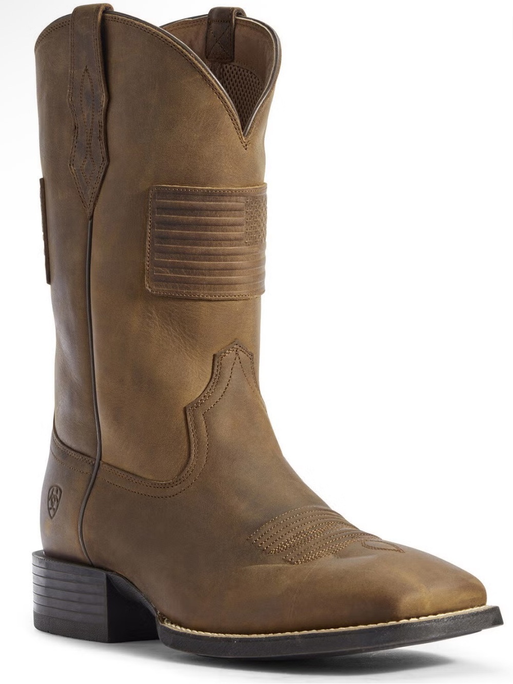 Ariat Men's Sport Patriot II American Flag Western Boots 10 D